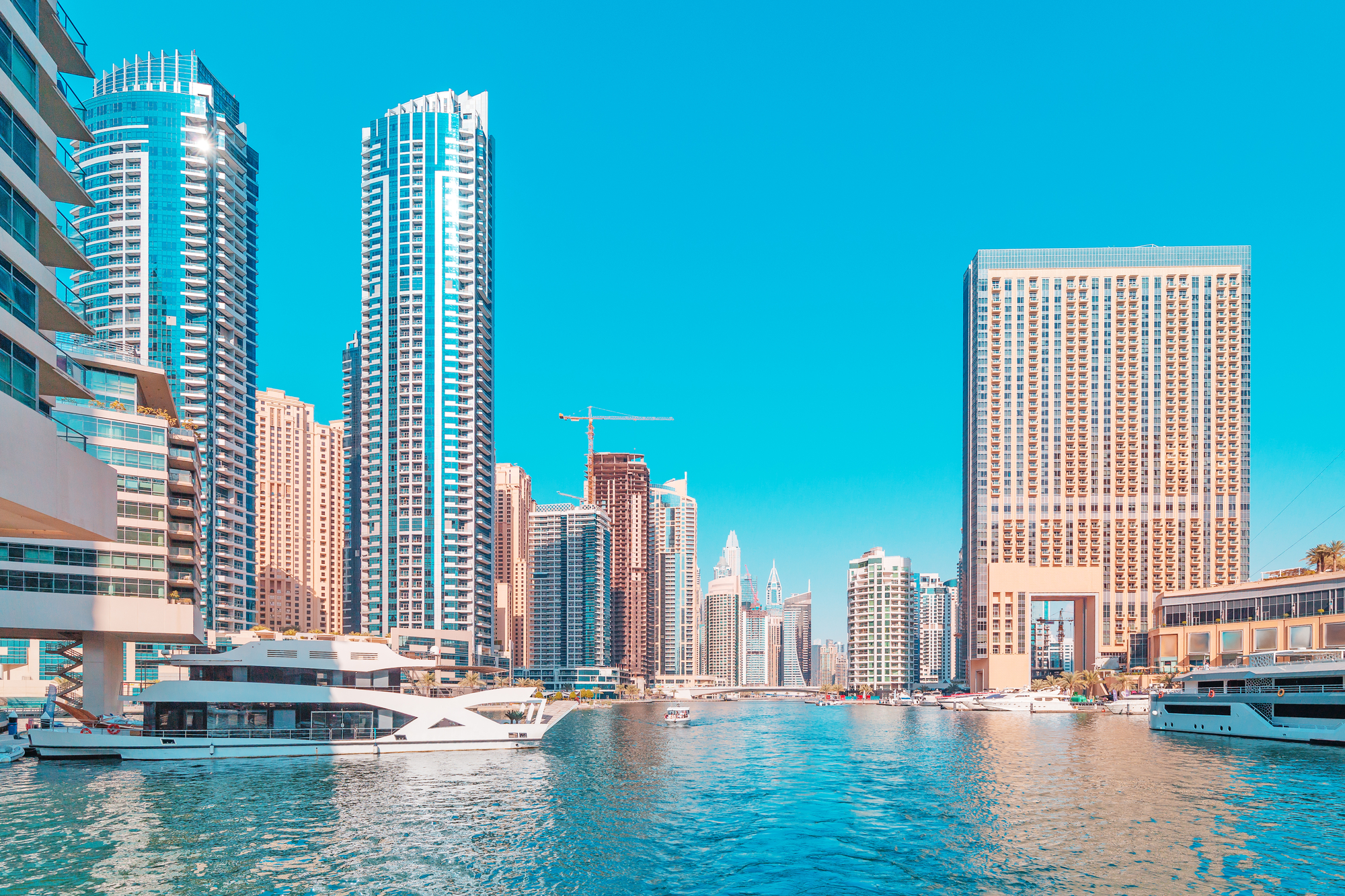 Immobilien im Yachthafenviertel von Dubai 